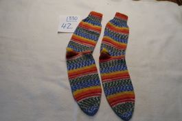 Handgestrickte Wollsocken Gr.42  (330/)