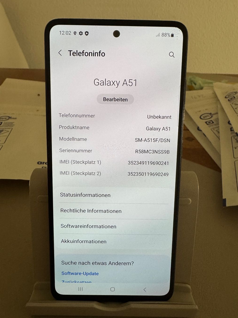 Samsung Telefoni cellulari / Smartphones: Samsung Galaxy A51 – Usato da Adliswil venduto da Busys 1