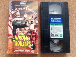 VHS wallace & Gromit - The wrong Trousers 1995