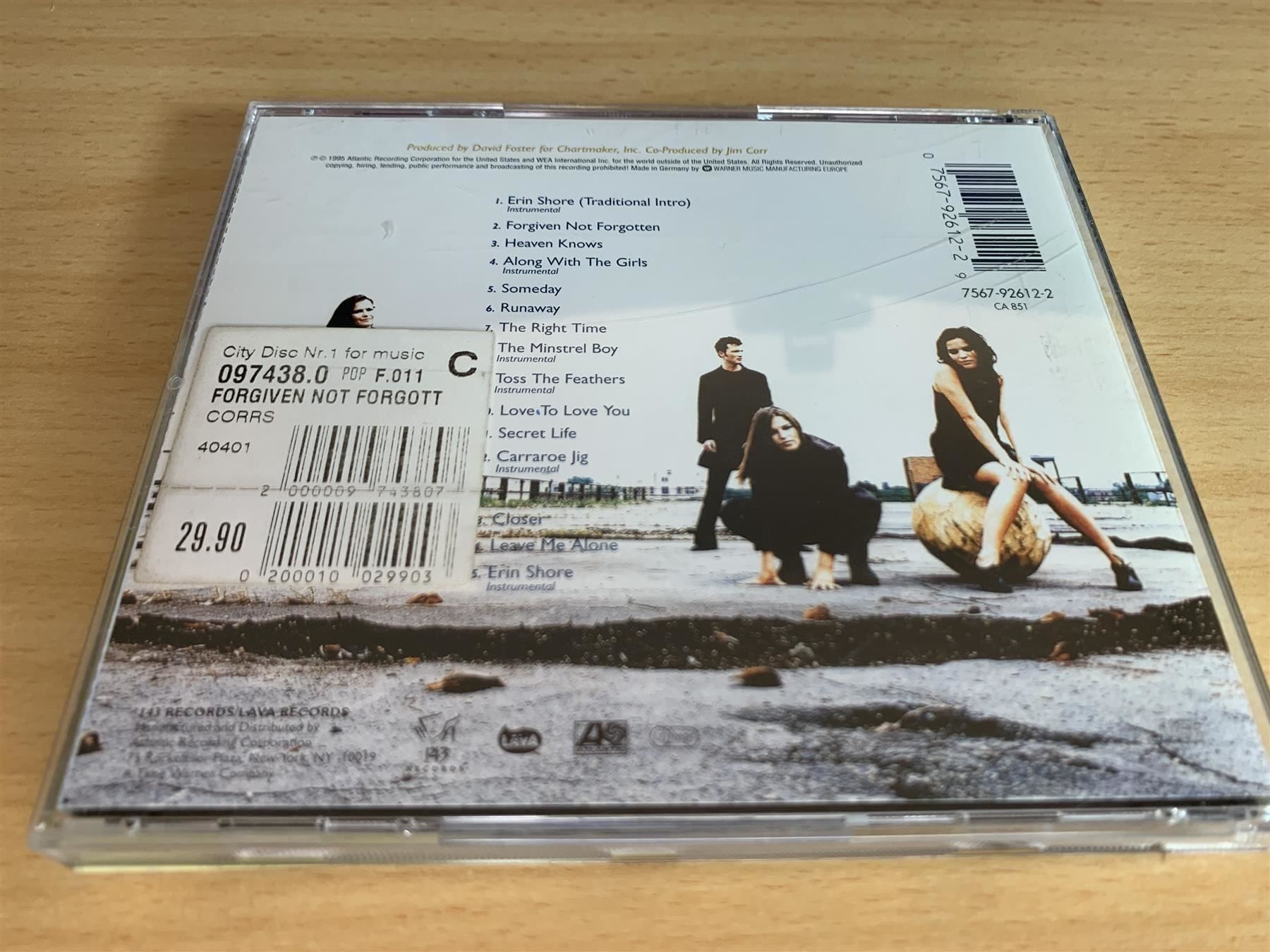 CDs: The Corrs – Forgiven, Not Forgotten – Gebraucht aus Rikon im Tösstal von Alpenmutz 1