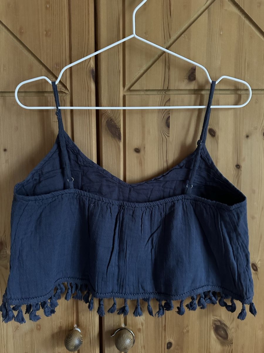 Mango Kleider: Set Top und Rock dunkelblau mit Fransen Grösse M – Gebraucht aus Hergiswil NW von kaufe_at_kaufmann 3
