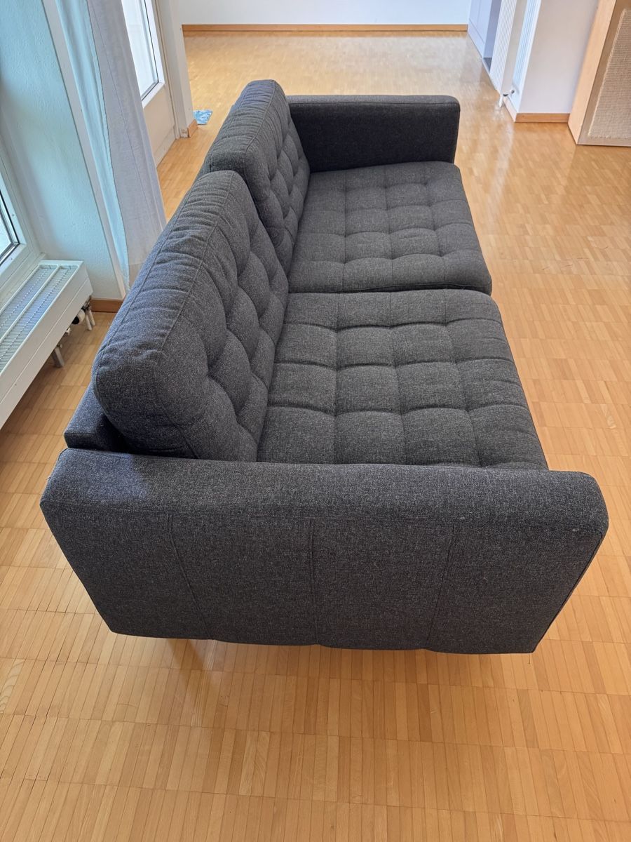 Sofas: IKEA 3er-Sofa dunkelgrau – Défectueux à Zürich par Telamon 3