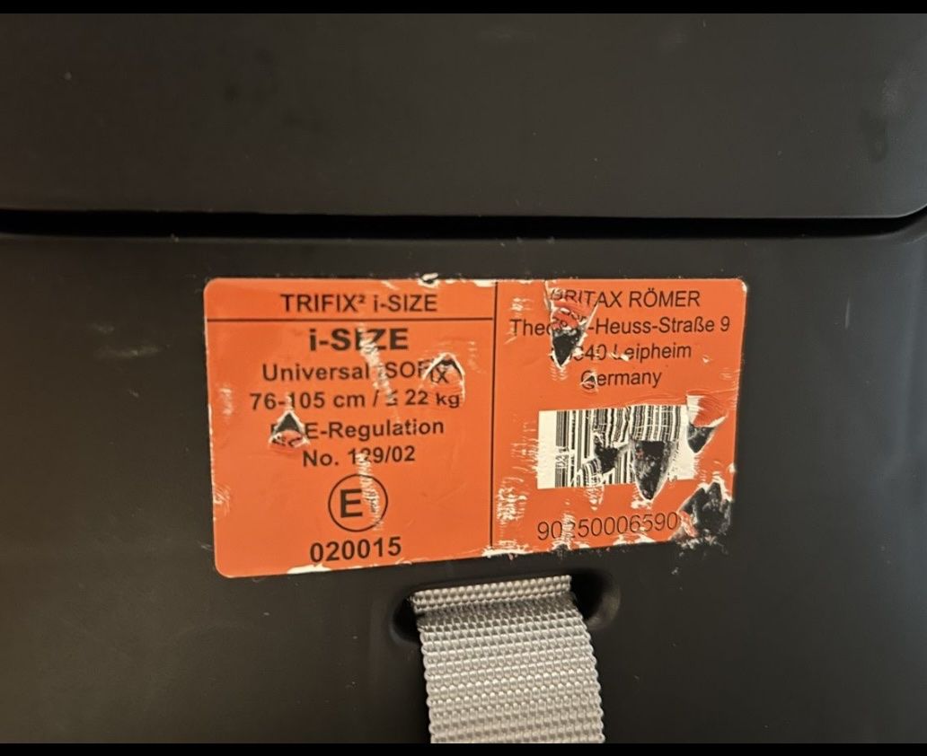 Britax Römer Seggiolini per auto: Römer Britax trifix – Usato da Adliswil venduto da bar_lw2m 2