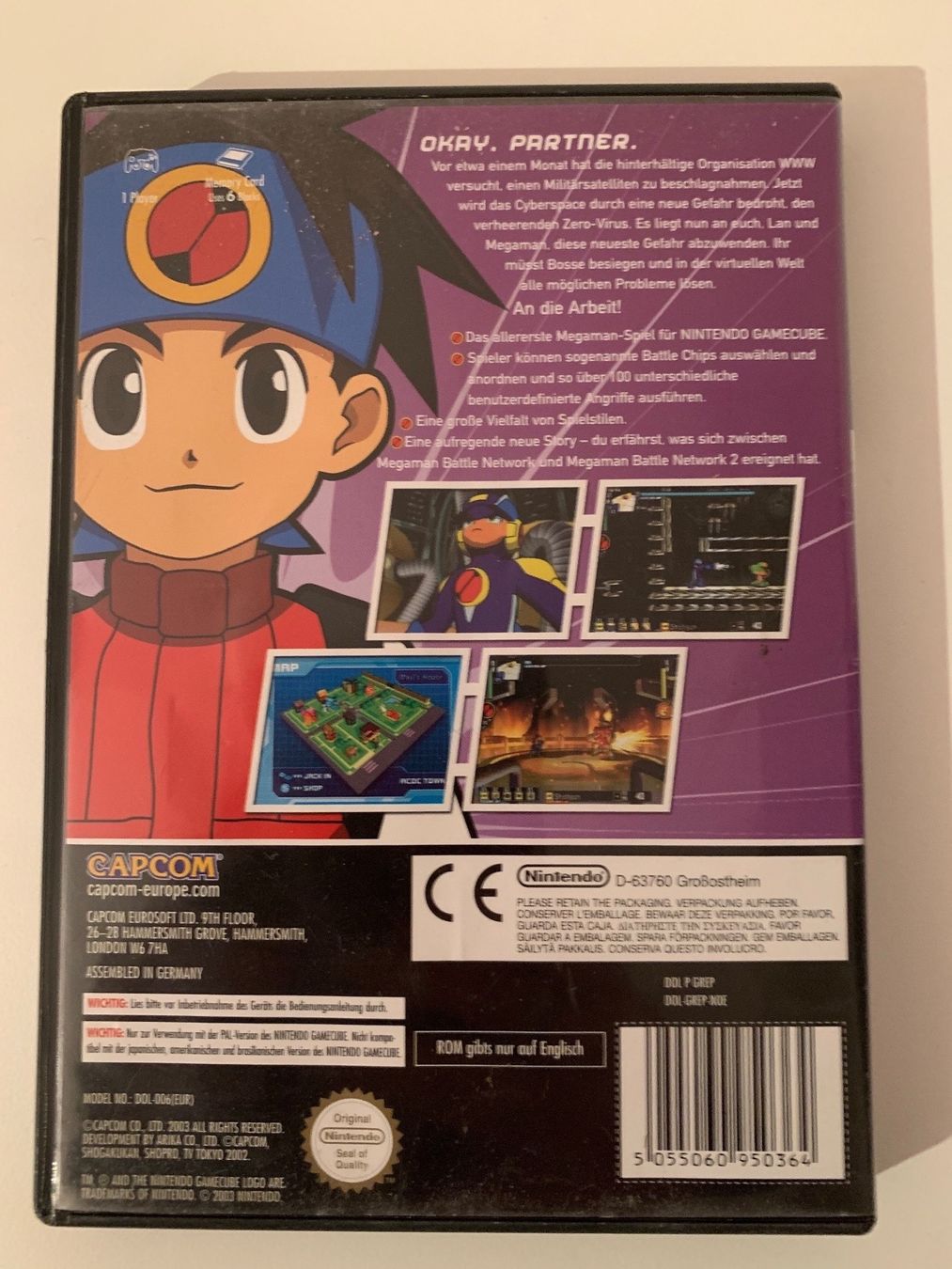 Nintendo Jeux: Nintendo GameCube MEGA MAN Network Transmission – D'occasion à Kaiseraugst par Marsupower 1