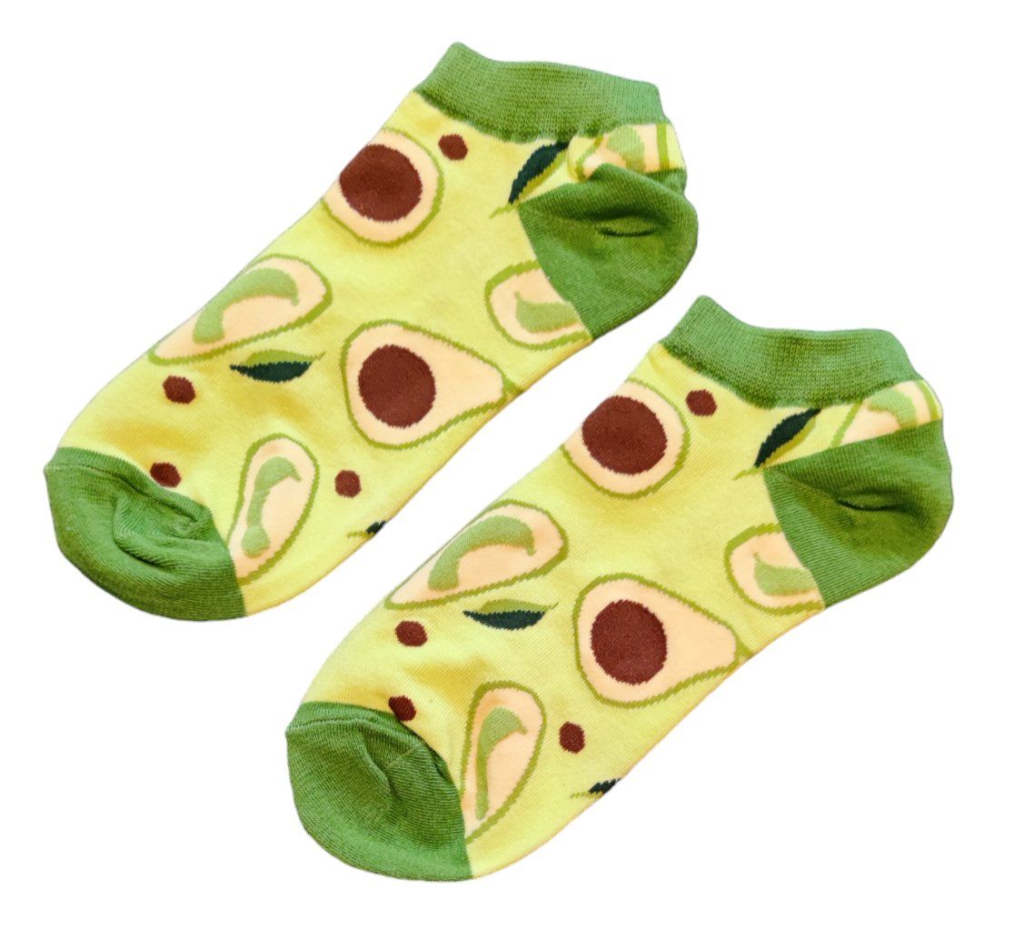 Calze: Sneaker-Socken Avocados – Nuovo e nell'imballaggio originale da Zürich venduto da amysmith
