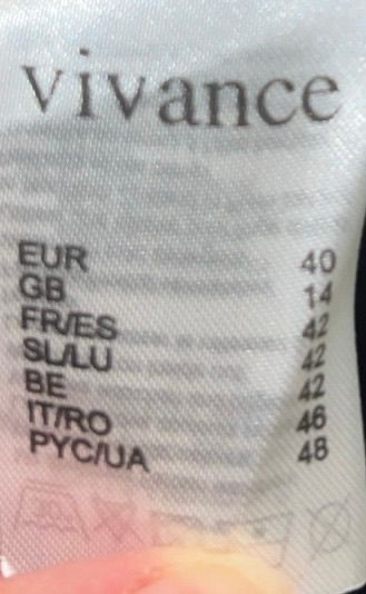 Vestiti: Schönes Kleid mit Zebra-Muster, Grösse 40 – Usato da Basel venduto da Tierschutz-Flohmi 5