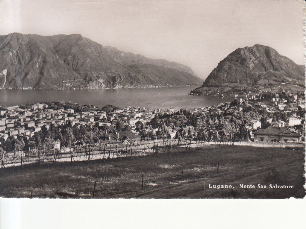 Cartoline postali: Lugano 1952 – Usato da Bürglen TG venduto da StampGraf