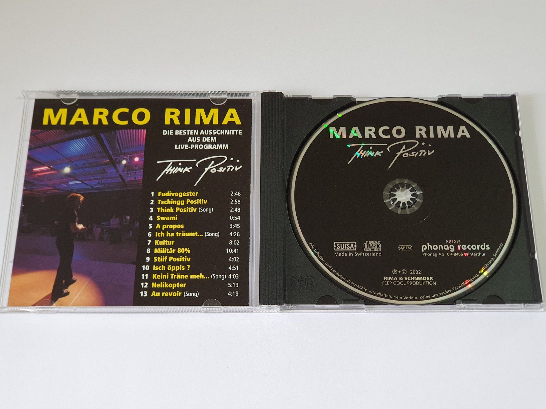 CDs: Marco Rima - Think Positiv | CD – D'occasion à Dietlikon par Skylab007 2