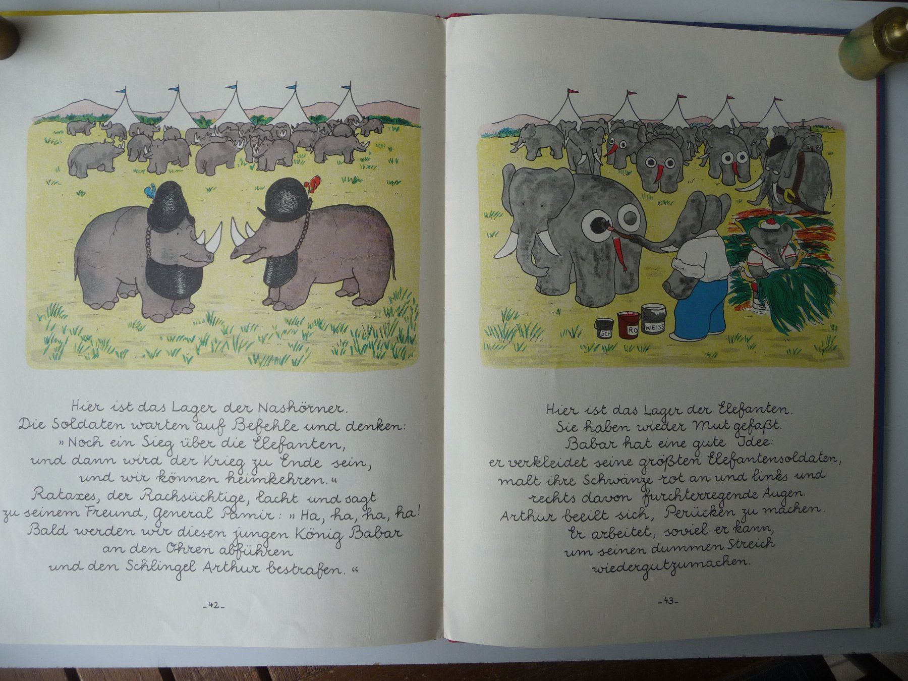 Libri: JEAN DE BRUNHOFF - BABAR AUF REISEN – Usato da Aesch BL venduto da Imoonlight 6