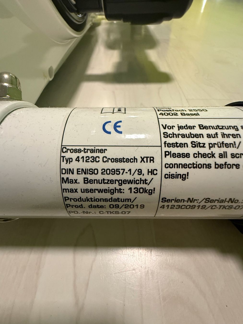 Vélos d'appartement: Hammer Crosstrainer Crosstech XTR – D'occasion à Boniswil par Mefios 2