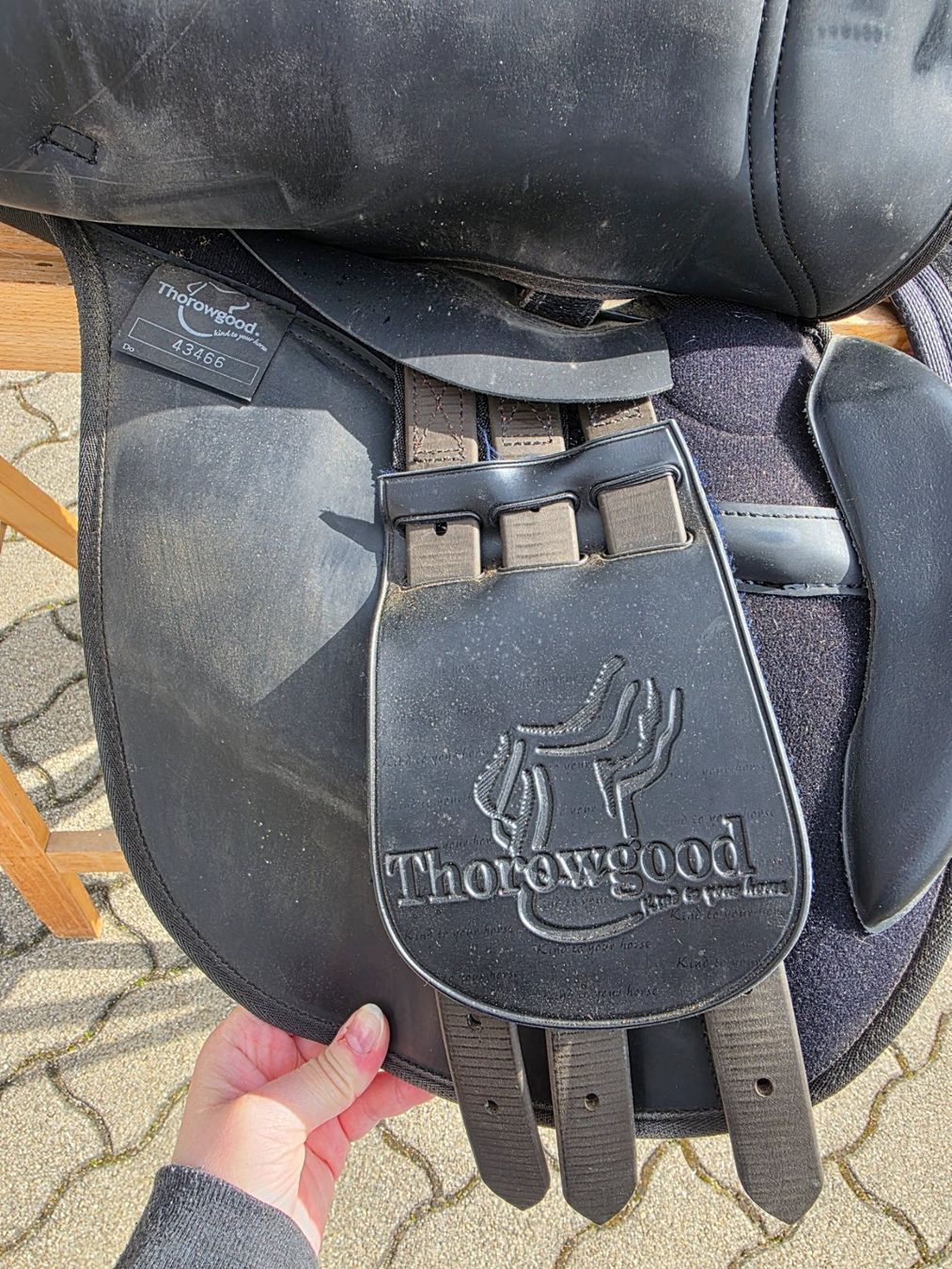 Selle & Accessori: Reitsattel Thorowgood – Usato da Rheinsulz venduto da nostalgia91 3