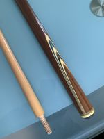 Billard Queue zweiteilig Holzdesign guter Zustand