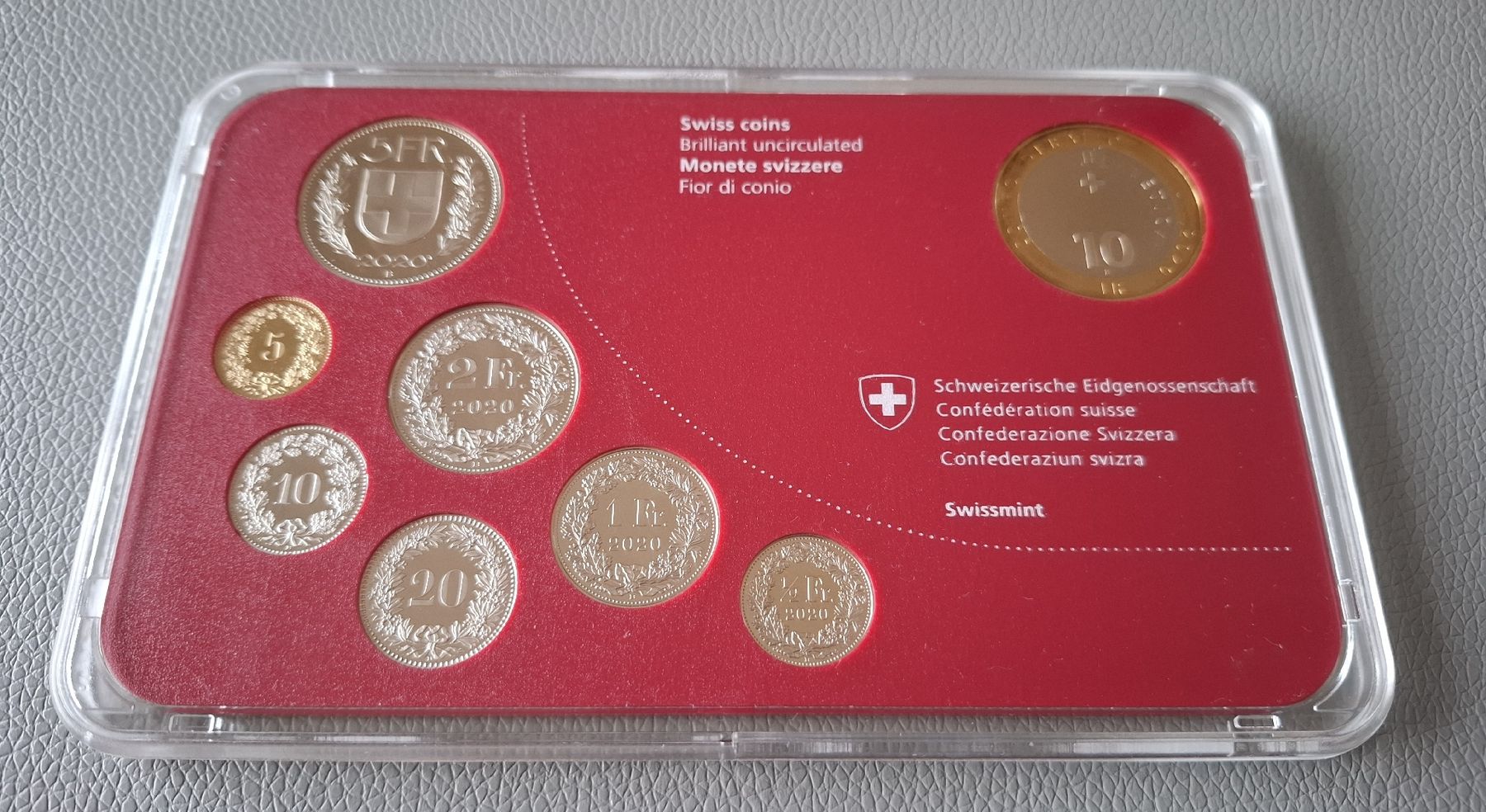 Tutti le monete: Münzsatz 2020 Stempelglanz – Nuovo e nell'imballaggio originale da Wolfhausen venduto da Pakbeng 3