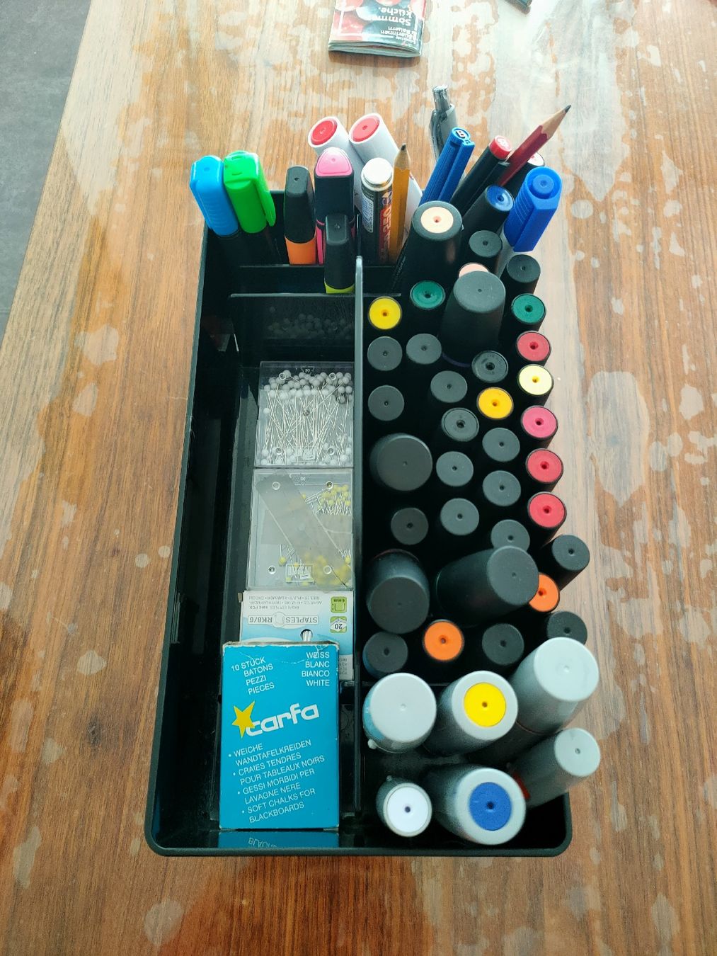 Penna & Evidenziatori: Neuland Marker Set mit Aufbewahrungsbox – Usato da Oberwil b. Zug venduto da PaF_592 2