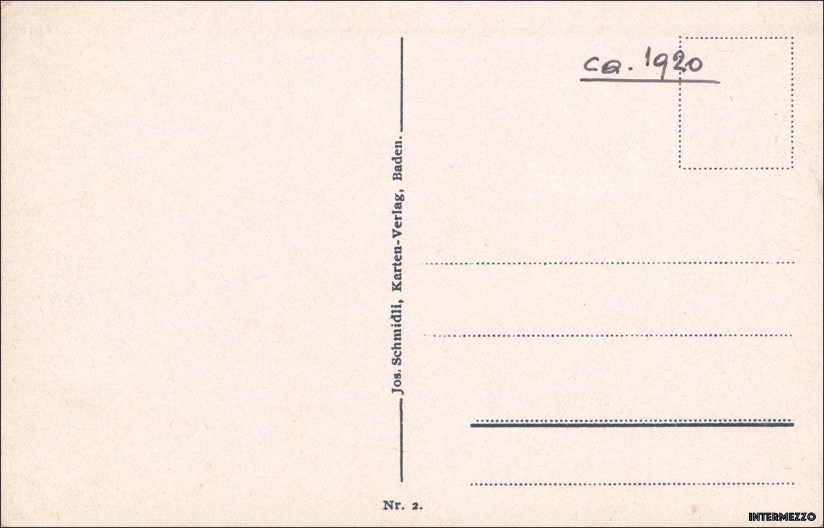 Cartoline postali: Regensberg ZH // ca. 1920 Dorf – Usato da Basel venduto da intermezzo12 1
