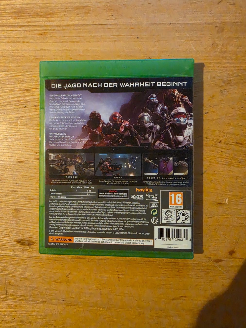 Spiele: Xbox One Halo 5 ab 1.- – Gebraucht aus triesenberg von wisi369 1