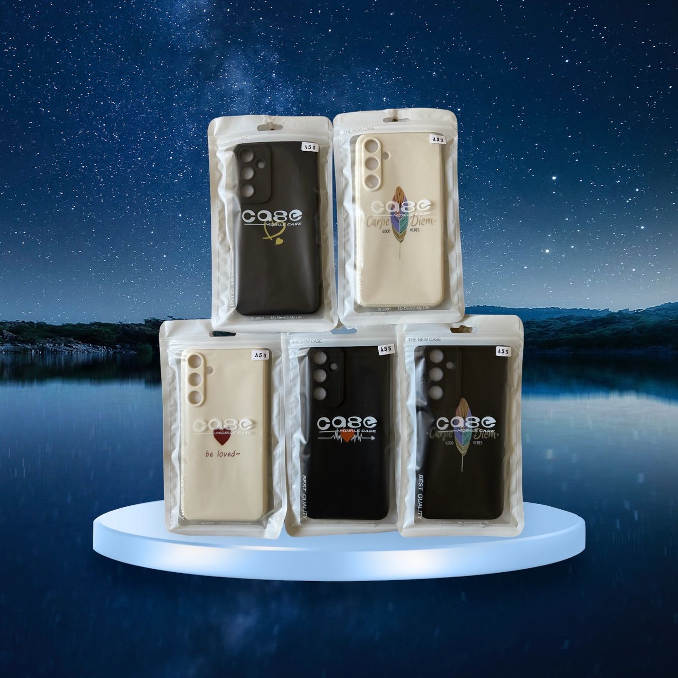 Cover & Protezioni schermo: étuis pour samsung A55 – Nuovo e nell'imballaggio originale da Marly venduto da Rage_ 3