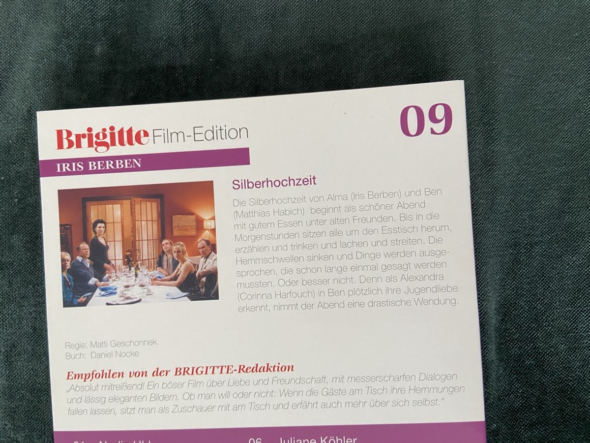 Tutti i DVDs: Brigitte Film-Edition: Silberhochzeit mit Iris Berben – Nuovo (secondo la descrizione) da Luzern venduto da waterfront1 1