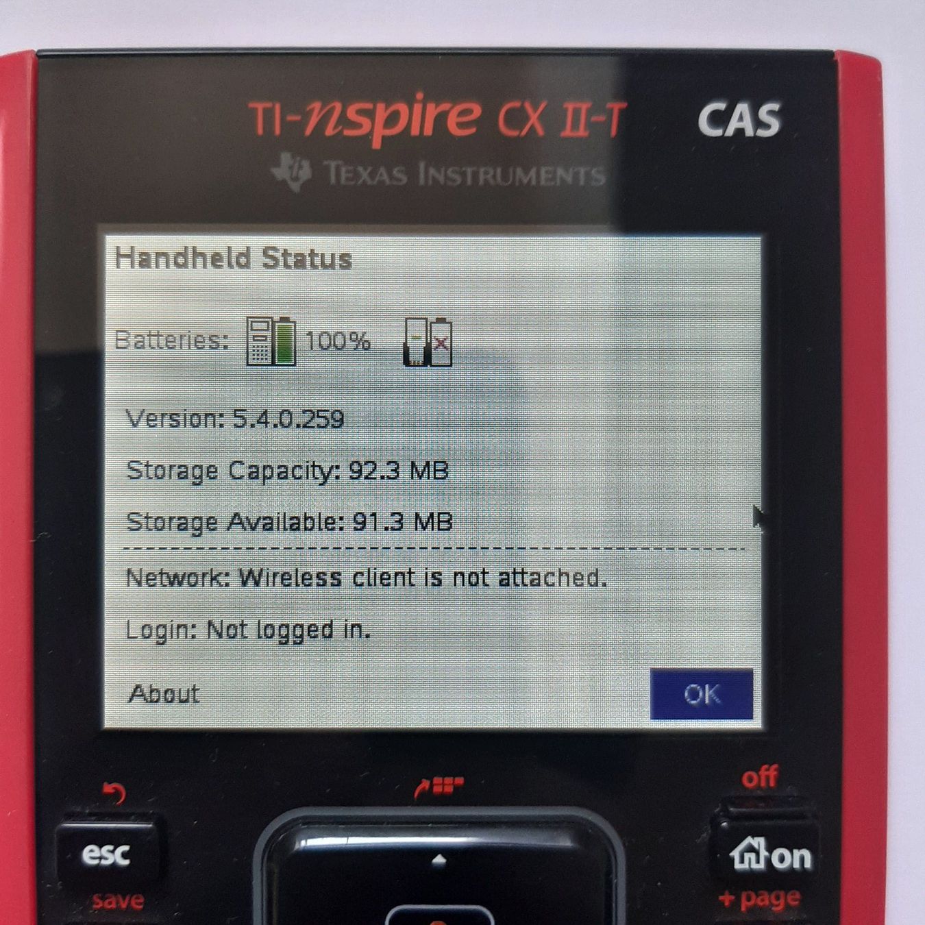 Texas Instruments Taschenrechner: TI-Nspire CX II-T CAS – Gebraucht aus Carouge GE von cecob0909 1