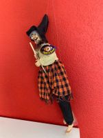 Halloween  Lustige Hexe mit Besen, 54cm Top Zustand!