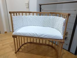 Gepflegtes Babybay original in natur Holz