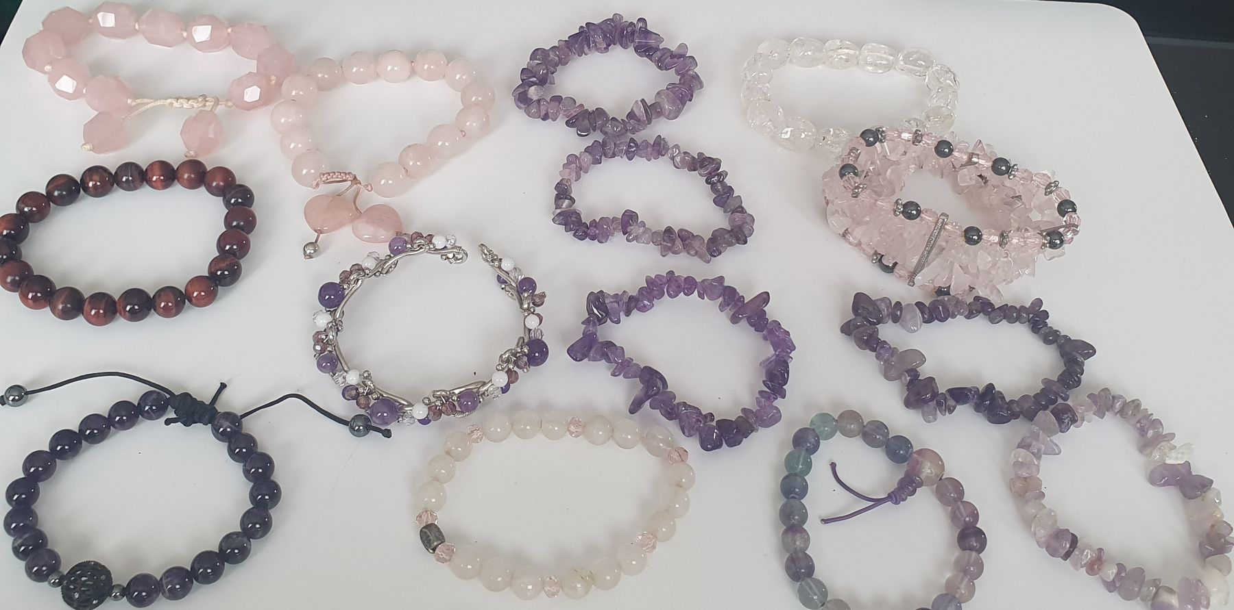 Sonstiger Schmuck: Schöne Edelstein Armbänder Set, verschiedene Farben! – Gebraucht aus Kreuzlingen von Wunderkiste123 2