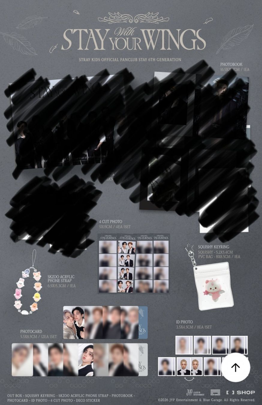 Sammelbilder & Trading cards: Straykids 6th membership inclusions – Neu und originalverpackt aus Arzier-Le Muids von Wondertomate 2
