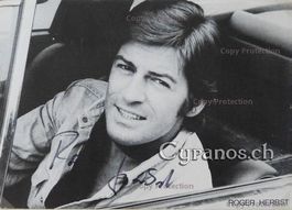 Roger Herbst (1945-1980) Schauspieler - Autogramm
