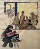 Tomi Ungerer: Farbzeichnung