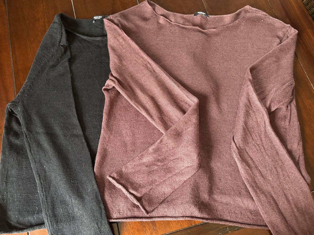 Massimo Dutti Lotti di vestiti: 2 neue Massimo Dutti Leinenpullover – Nuovo (secondo la descrizione) da Pratteln venduto da sab_whk9