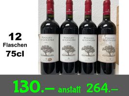 🍷   12 Flaschen POGGIO Ai Ginepri 2022