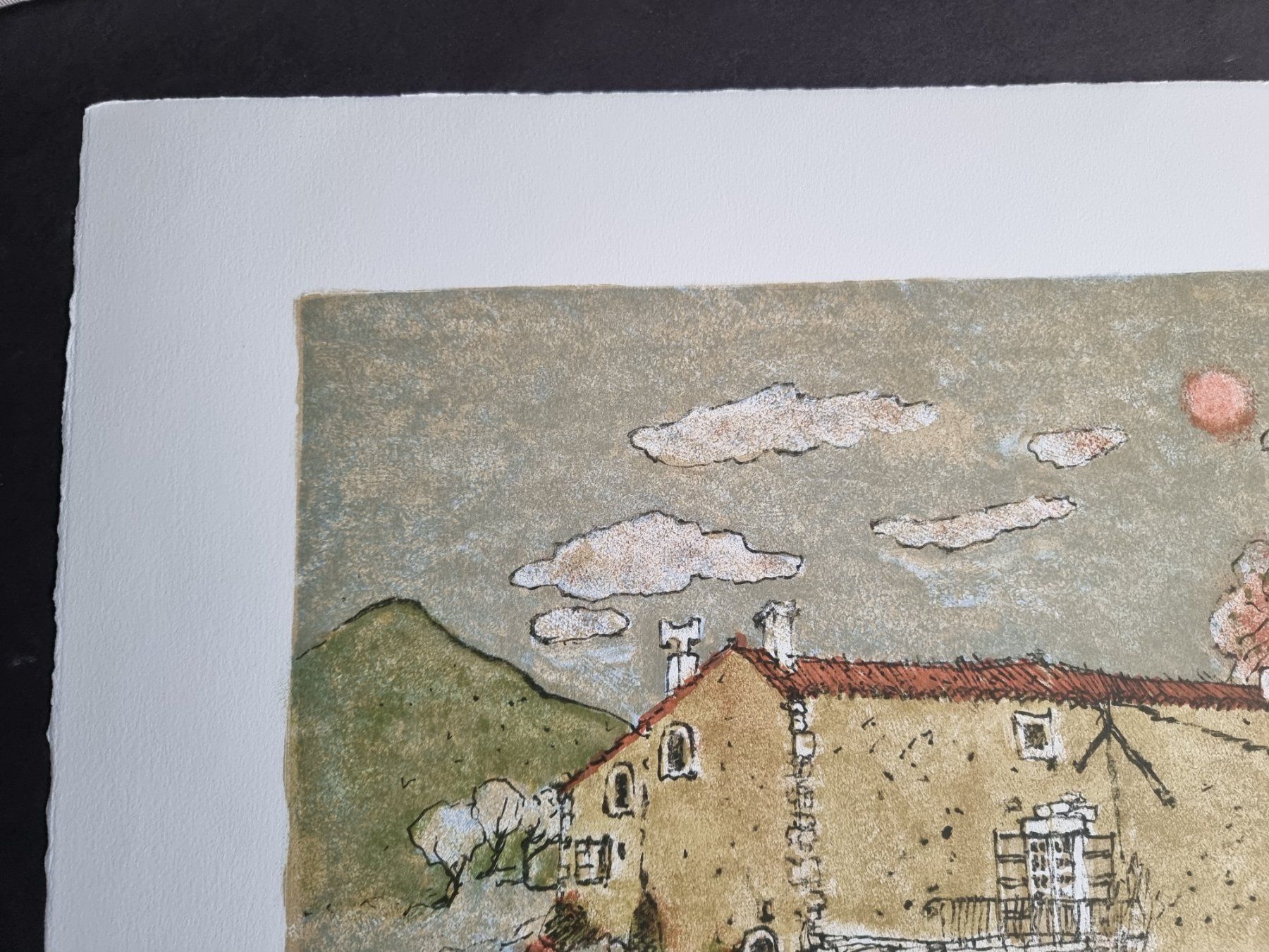 Grafica & Litografie: MARCO RICHTERICH LITHOGRAPHIE SIGNIERT NUMMERIERT – Usato da Gersau venduto da grafik-kunst 2
