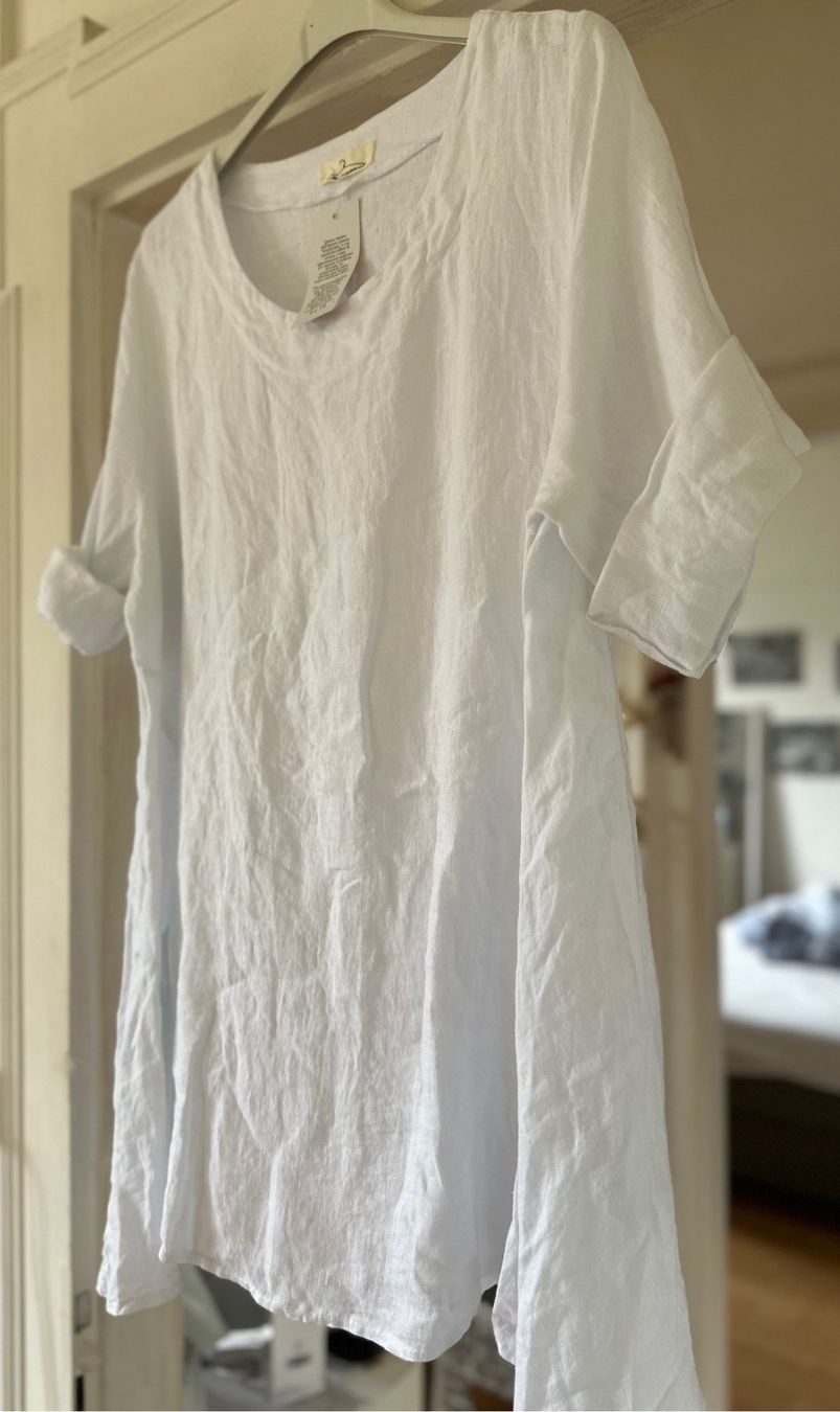 Tuniche: TUNIQUE OVERSIZE EN LIN!! M – Nuovo e nell'imballaggio originale da Locarno venduto da NicoNion 1