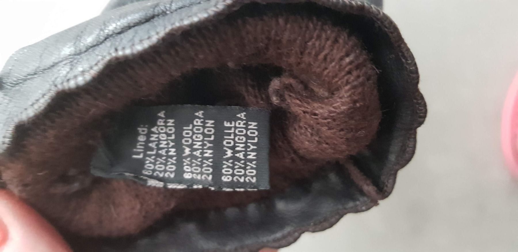 Guanti & manicotti: original MOSCHINO Handschuhe in leder – Usato da bellinzona venduto da zeus6535 2