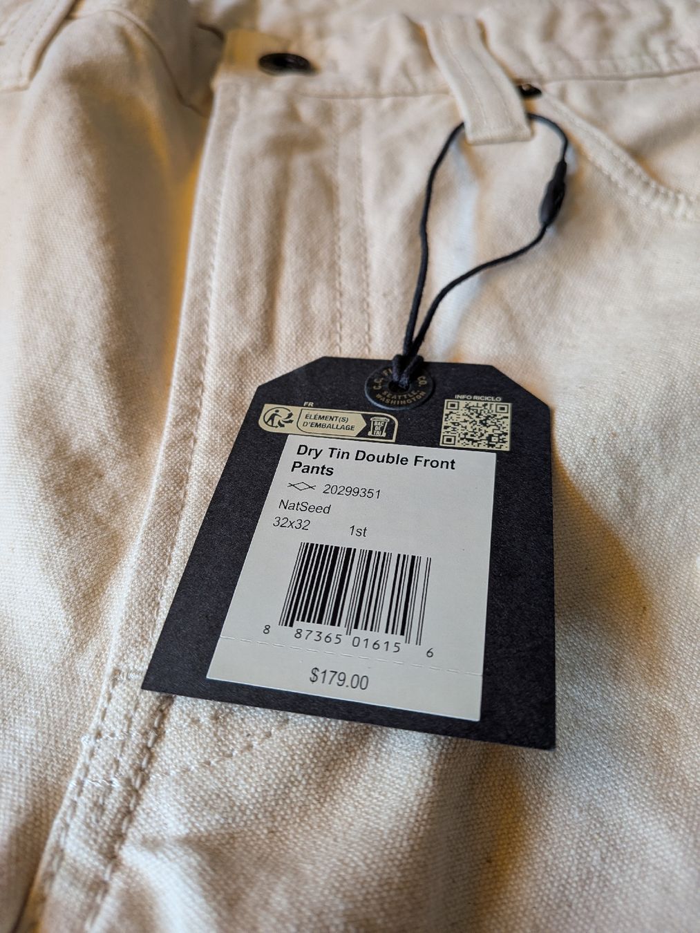 Hosen: Filson Dry Ton Double Front Pants – Neu und originalverpackt aus Renens VD von Cycyvintage 4