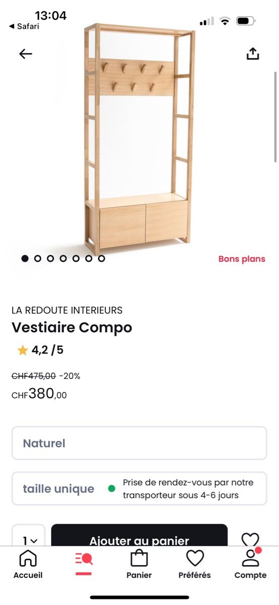 La Redoute Guardaroba: Porte manteau – Usato da zürich venduto da mariegou 1