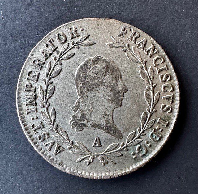 Tutti le monete: Österreich - 20 Kreuzer 1815 – Usato da Meilen venduto da coins4sale