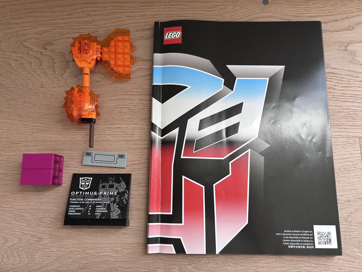 Lego Kit di costruzioni: LEGO Optimus Prime10302 komplett – Usato da Wabern venduto da libera82 2