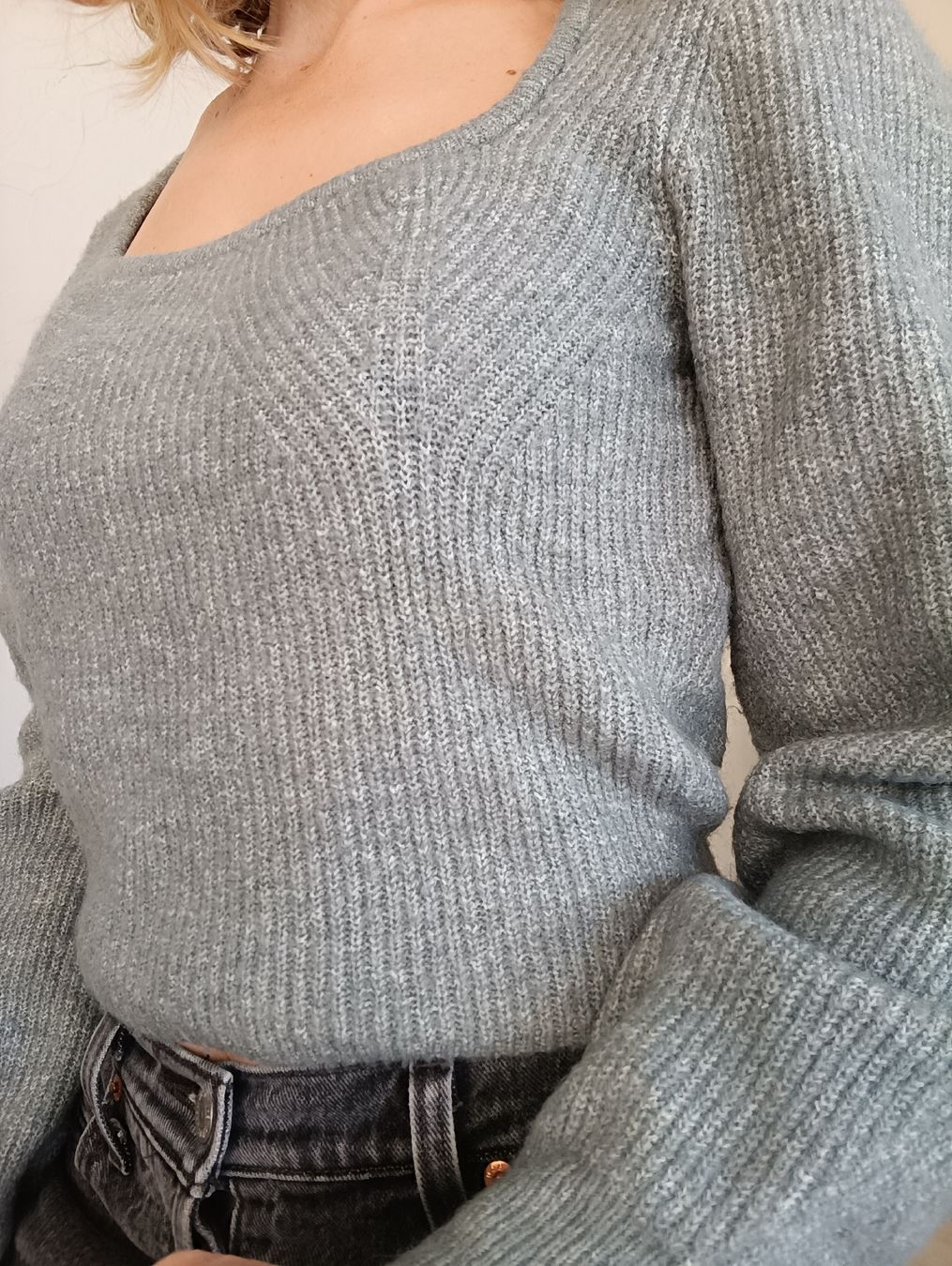 H&M Maglioni & Felpe: PULL H&M VERT DE GRIS XS – Nuovo (secondo la descrizione) da Sierre venduto da shirley04 1