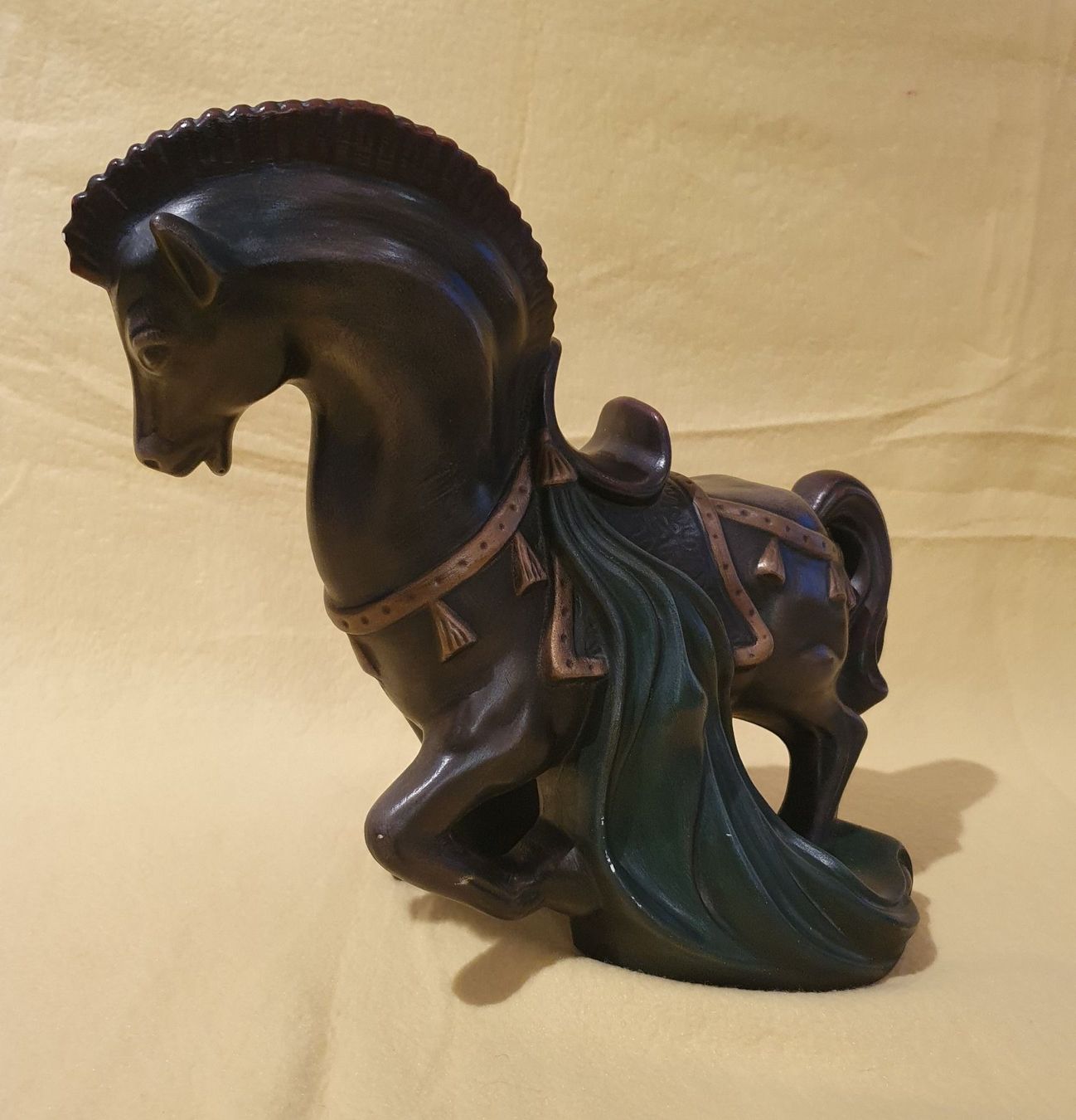 Statuette: Seltene Mid-Century Pferdeskulptur von Herta Gertz – Usato da Abtwil AG venduto da MaVo.0710 1