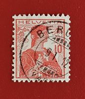 HELVETIA 120 VOLLSTEMPEL BEROLLE MORGES VAUD 1912
