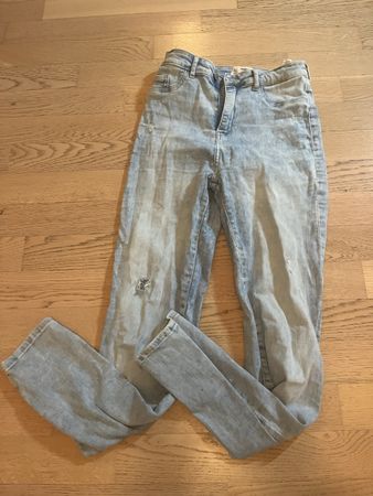 Tally Weijl high-waisted skinny jeans, size 38. Used.
