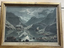 Kollorierte Aquatina von Mathias Gabriel Lory Fils