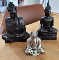 3 Buddha Figuren, Deko für Wohnung, Neu!