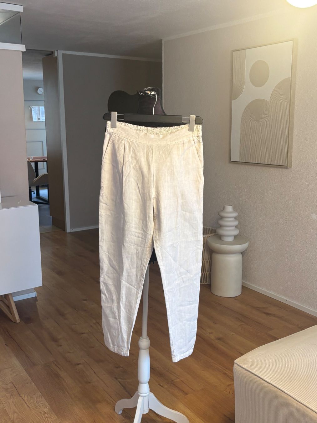 Pantaloni: 120% Lino Hose Leinen – Usato da St. Margrethen SG venduto da dijanaO 3