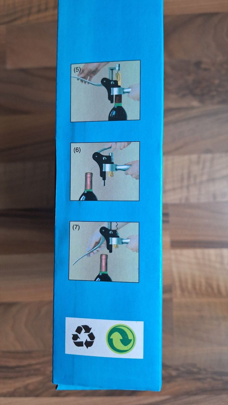 Apribottiglie & Tappi per chiusura: Flaschenöffner Set , vierteilig, ungebraucht – Nuovo (secondo la descrizione) da Greppen venduto da Ehub 3