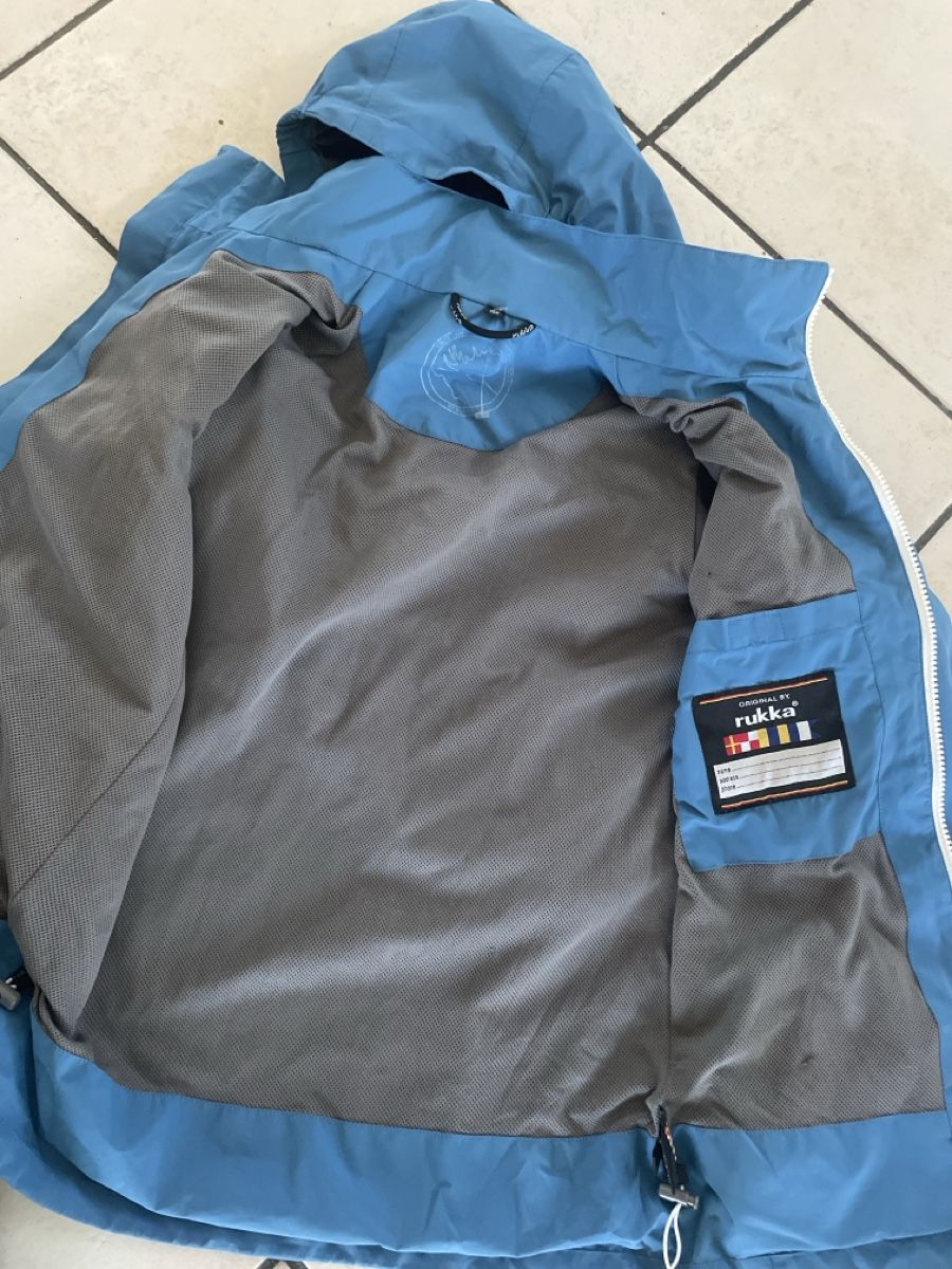 Rukka Giacche & Cappotti: Rukka Regenjacke blau Gr.152 – Usato da Obergerlafingen venduto da cabo4 2
