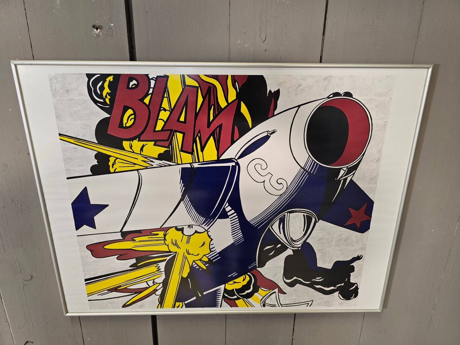 Grafiken & Lithographien: Roy Lichtenstein Blam 1962, Pop Art Serigraphie – Gebraucht aus Nottwil von Wondewa-Shop 1