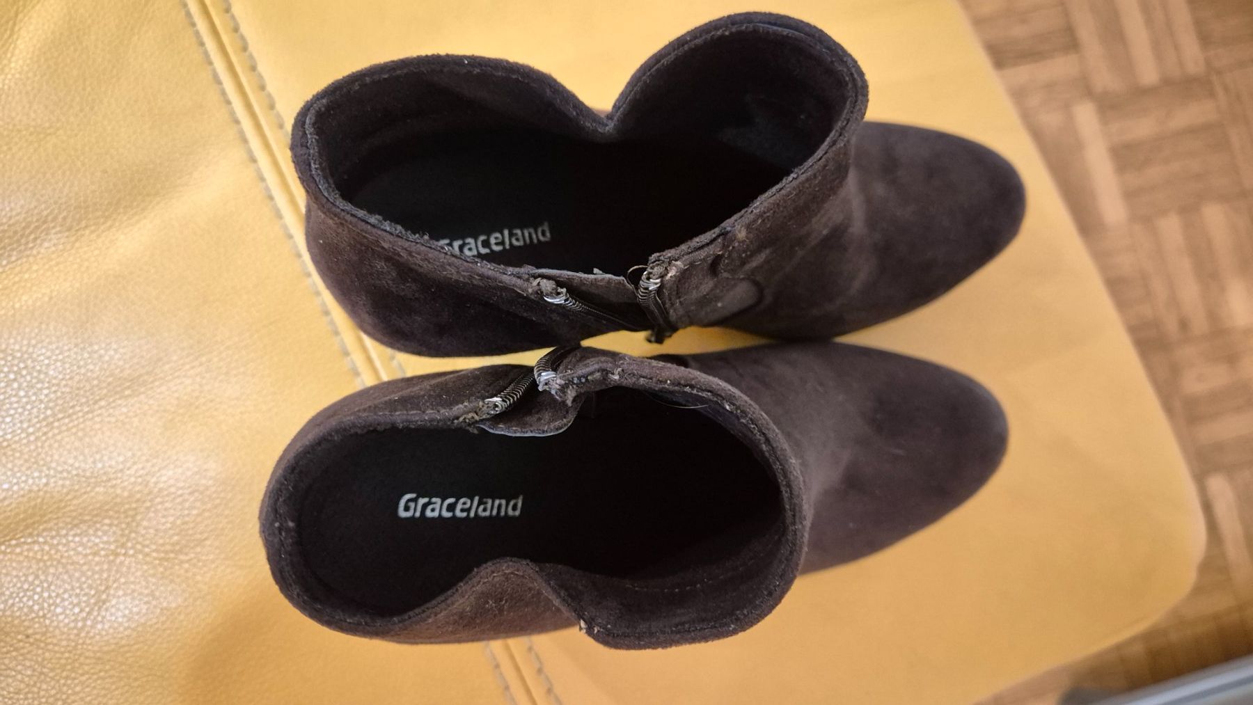 Graceland Scarpe da donna: Wildleder Stiefeletten, Braun,Grösse 37 – Usato da Schönenbuch venduto da Rasmo 3
