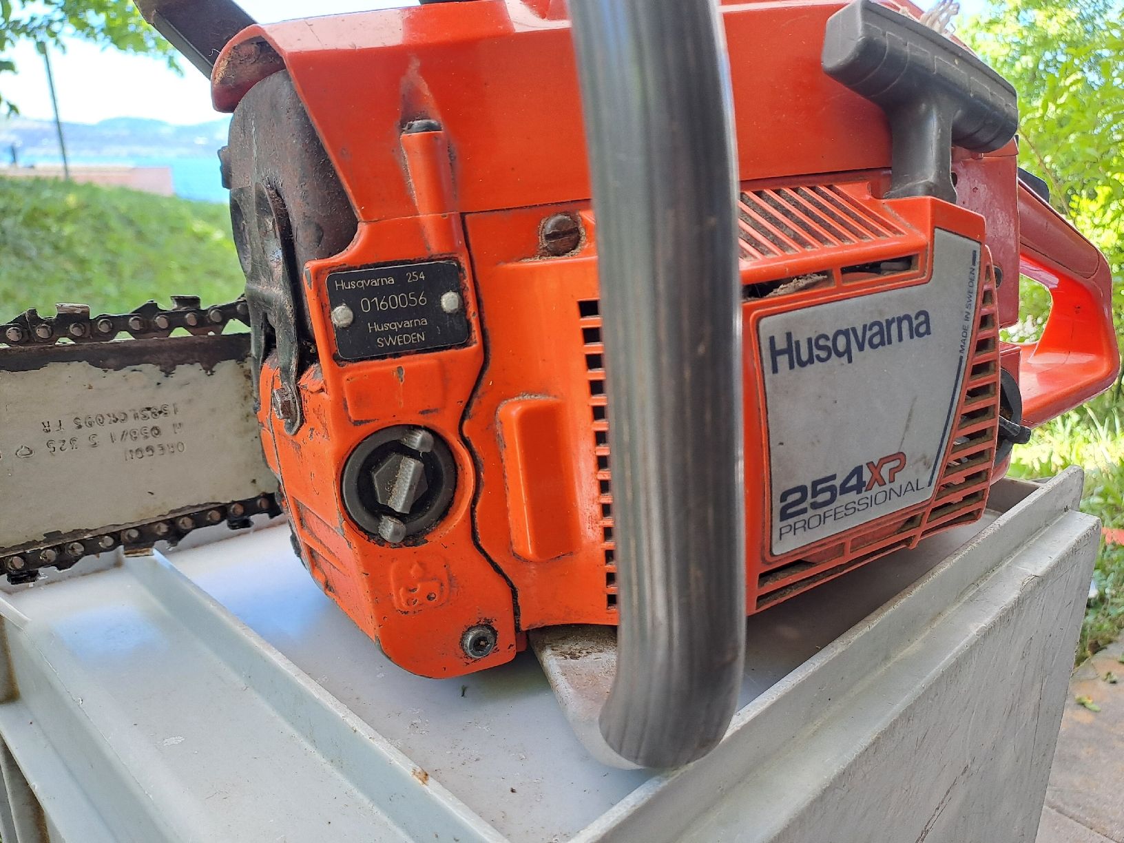 Husqvarna Seghe: Husqvarna 254 XP Professional - defekt – Difettoso da Walchwil venduto da tampere7 2